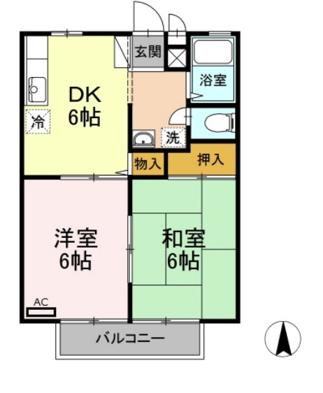 リーベンハイツの間取り