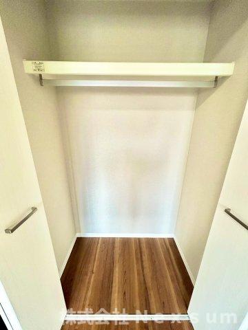 収納　十分な収納スペースがあります