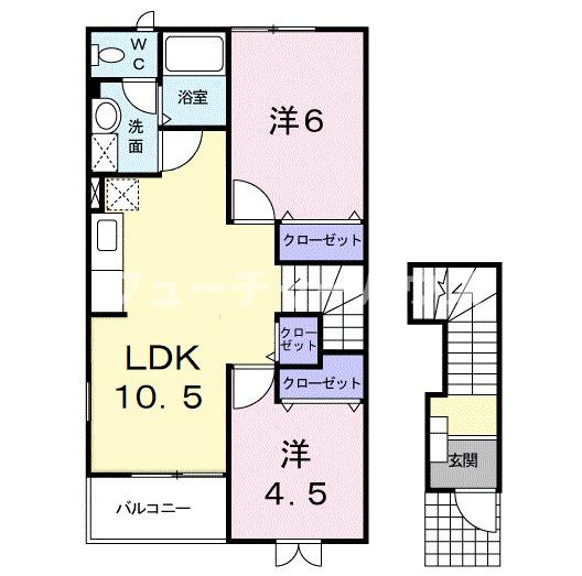 KENSINGTON PARKの間取り