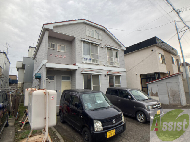 建物外観　札幌市北区新琴似１２条「コーポふみ」
