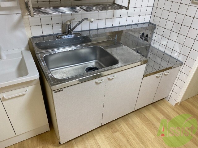 キッチン　キッチンの横幅は、このくらいになります。