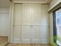 収納　こちらは大きめの収納ですね。中が気になります。