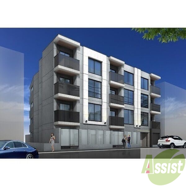 建物外観　外観予想パース　札幌市白石区菊水「ＣｉｔｙＳｑｕａｒｅ菊水」