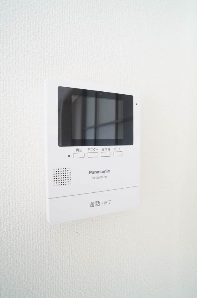 セキュリティ　モニタ付きドアホン