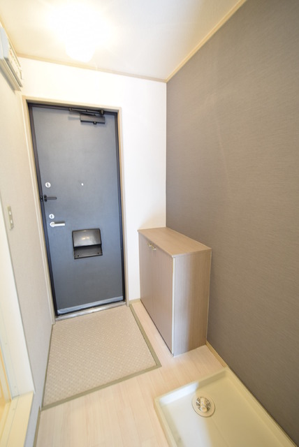 玄関　室内洗濯置き場！