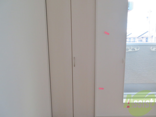 収納　クローゼットがあるので荷物が増えても安心ですね