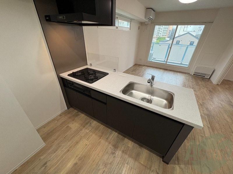 キッチン　システムキッチンなので、すぐお料理に使えます！