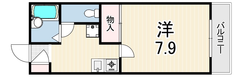 アルブルの間取り写真