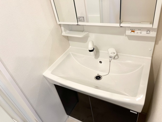 洗面設備　※同タイプの写真です。