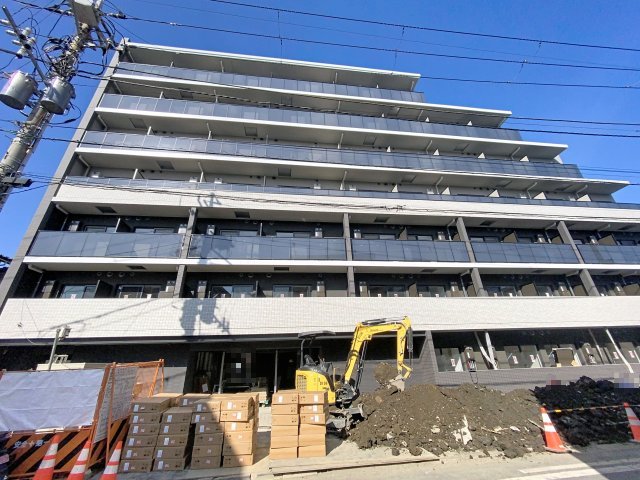 眺望　建築中写真