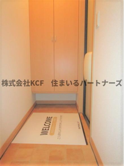 玄関　落ち着いた玄関です