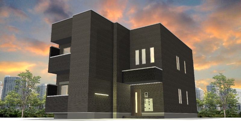 建物外観　おしゃれ外観ですね。