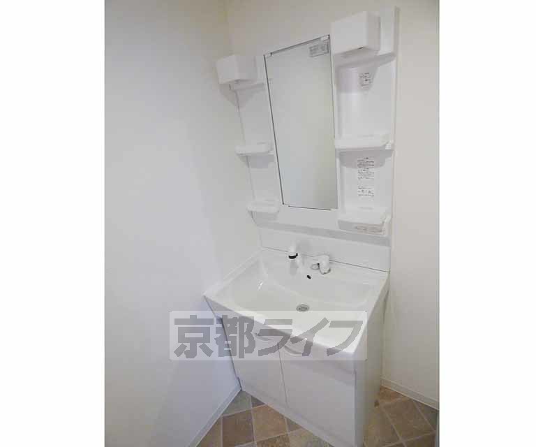 洗面設備　清潔感があります