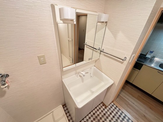 洗面設備　※別部屋の写真です