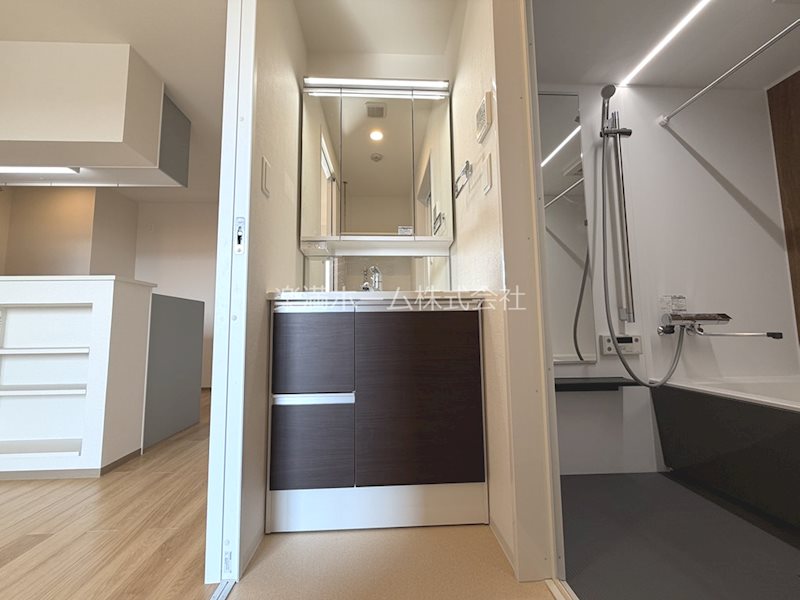 洗面設備　独立洗面台♪3点セパレート♪