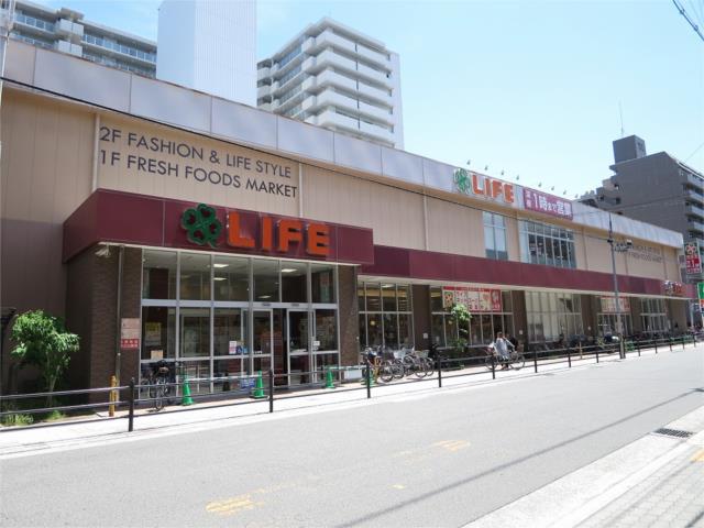 スーパー　ライフ　下寺店（スーパー）まで876m