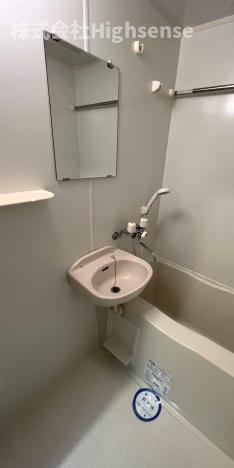 洗面設備　コンパクトで使いやすい洗面所