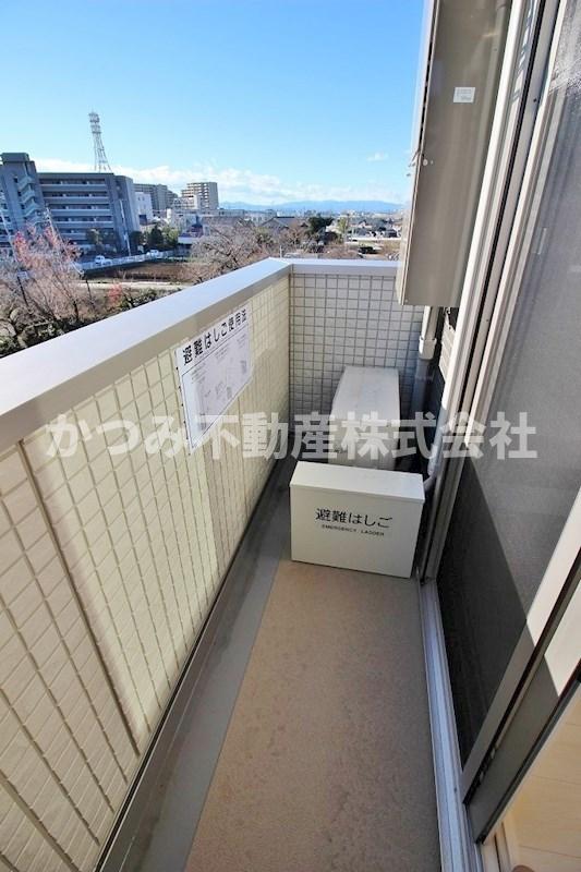 バルコニー　同物件同タイプ写真