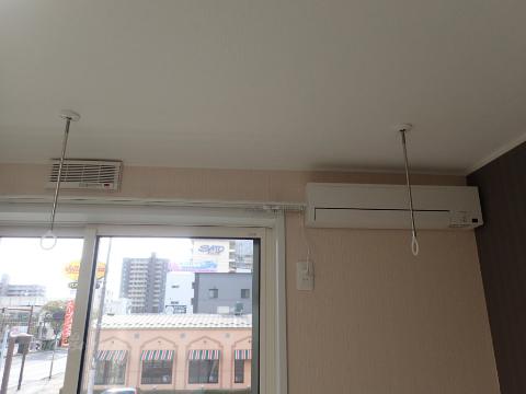 その他設備　室内物干し（イメージ）