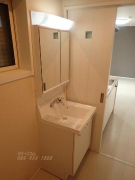 洗面設備　洗髪洗面化粧台（イメージ）