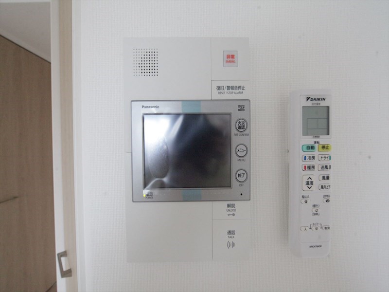 セキュリティ　ＴＶモニター付インターホン