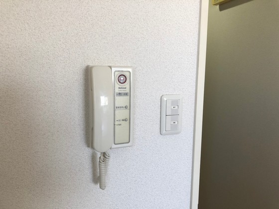 セキュリティ　※別部屋の写真です