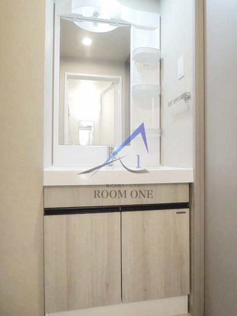 洗面設備　洗面台です。