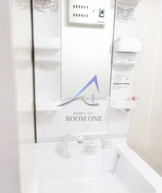 洗面設備　洗面台です。