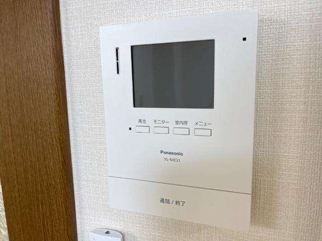 セキュリティ　カメラ付きインターホン（イメージ）