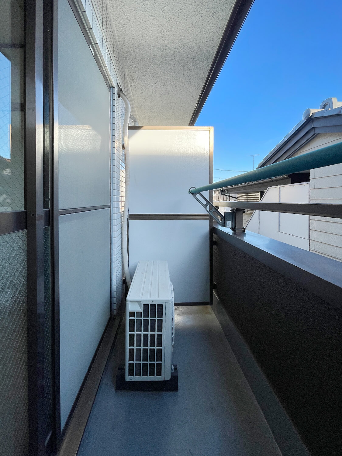 バルコニー　日当たり良好