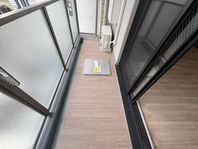 バルコニー　バルコニーがあります