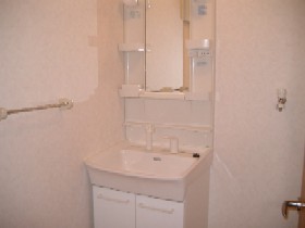 洗面設備　シャンプーです♪