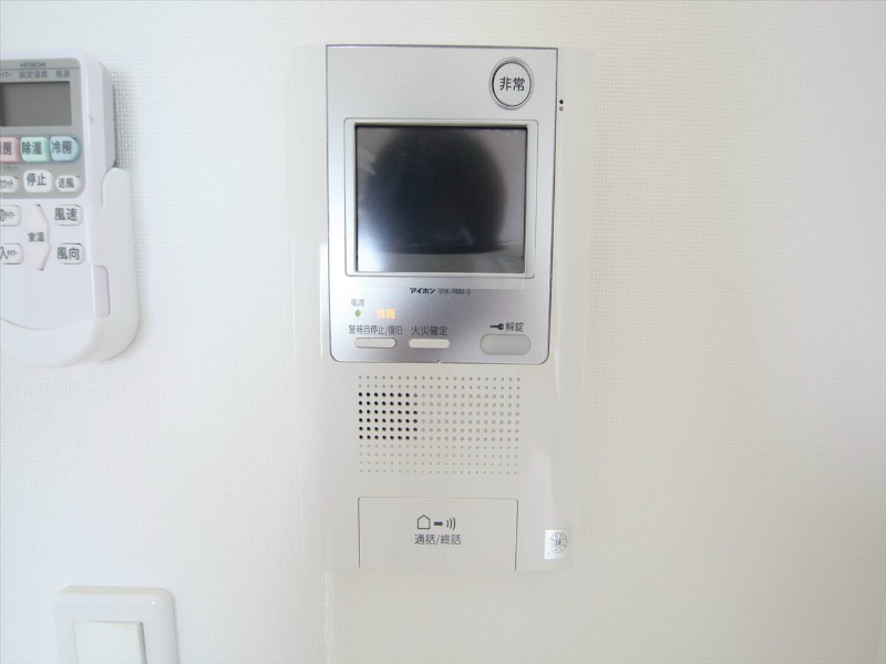 セキュリティ　ＴＶモニター付インターホン