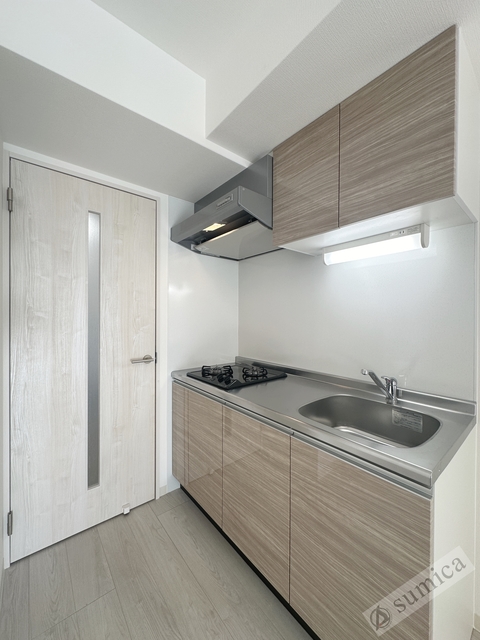 キッチン　２口システムキッチンでお料理楽しく♪♪