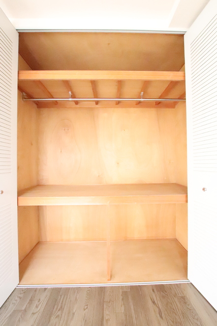 収納　清掃前の写真です。