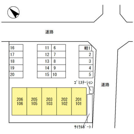 その他設備　敷地図