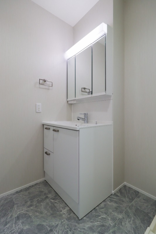 洗面設備　図面と現状に相違がある場合には現状を優先