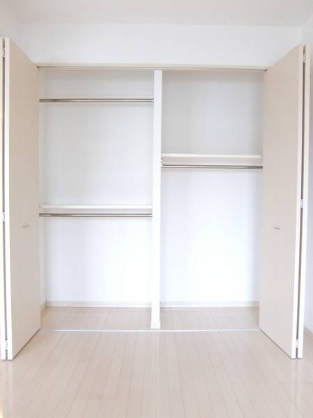 収納　たっぷりとした収納スペースです