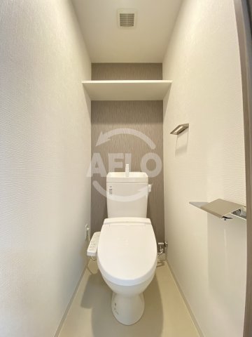 トイレ　エスリード大阪リエート　トイレ