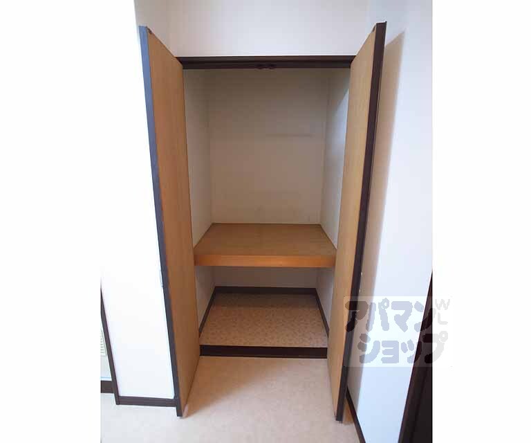 収納　広いスペースですね