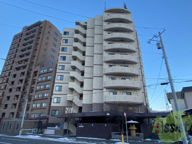 建物外観　札幌市中央区宮の森３条「サイレンス宮の森アネックス」