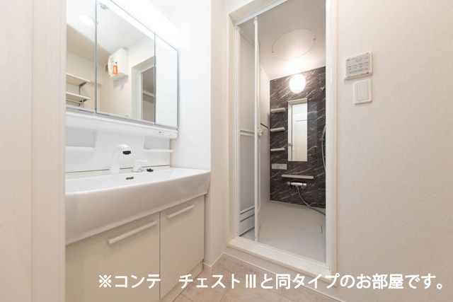 洗面設備　同施工参考画像