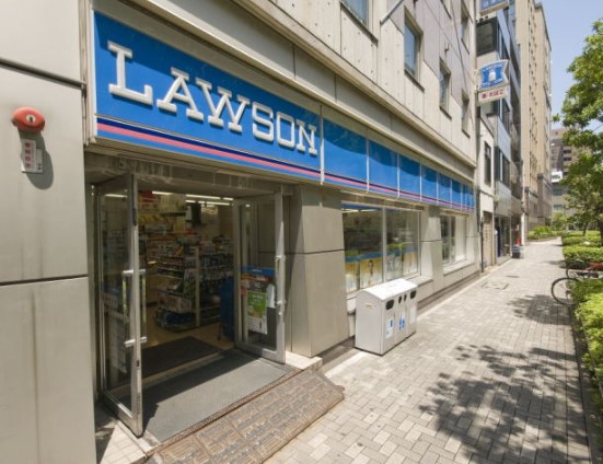 コンビニ　ローソン 日本橋蛎殻町一丁目店（コンビニ）まで108m