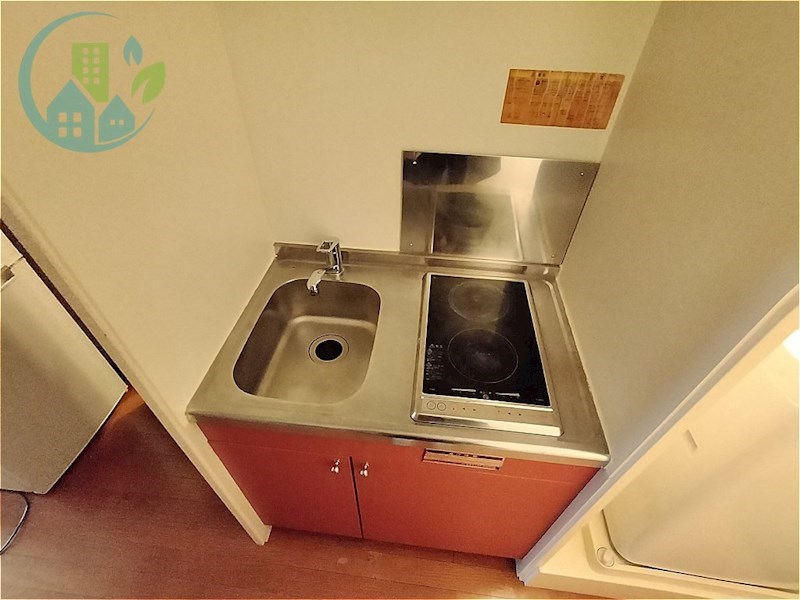 キッチン　レオパレスデュオ六甲道（家具・家電付、仲介手数料不要）