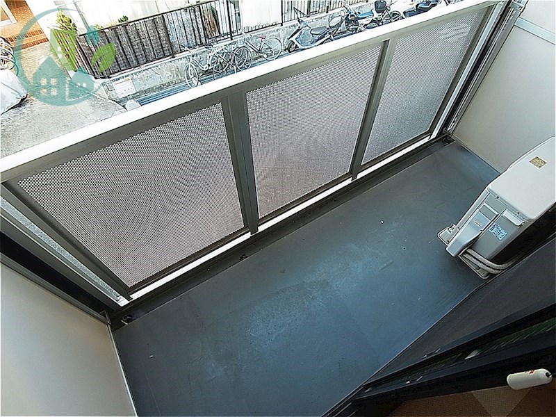 バルコニー　レオパレスデュオ六甲道（家具・家電付、仲介手数料不要）