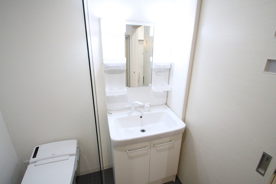 洗面設備　※他号室の写真です。