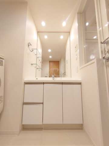 洗面設備　パークアクシス白金台