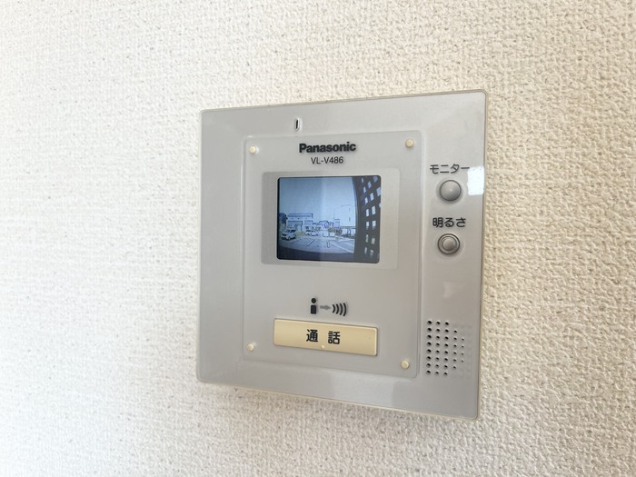 セキュリティ　モニター付きインターホン