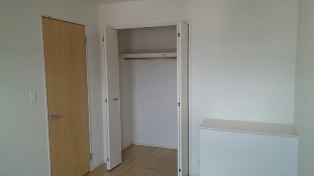 収納　大きなスペースがあり、収納には困りません