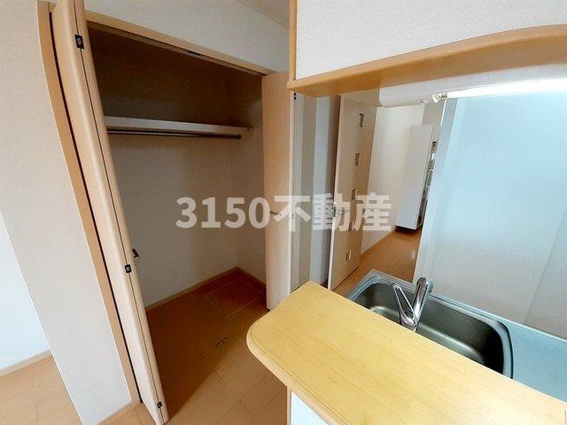 収納　ちょっとした収納スペースも充実しています